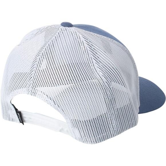 Men's Curved Brim Trucker Hat, Structured Hat with Curved Bill, Adjustable - Picture 2 of 5